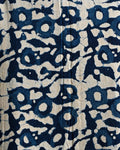 Elegant Dabu Print Cotton Suit Paired with Kota Doria Dupatta - Colours Of Ethnic